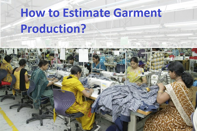 Garment production estimation