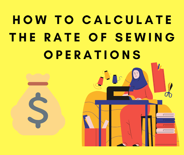 rate of sewing operation